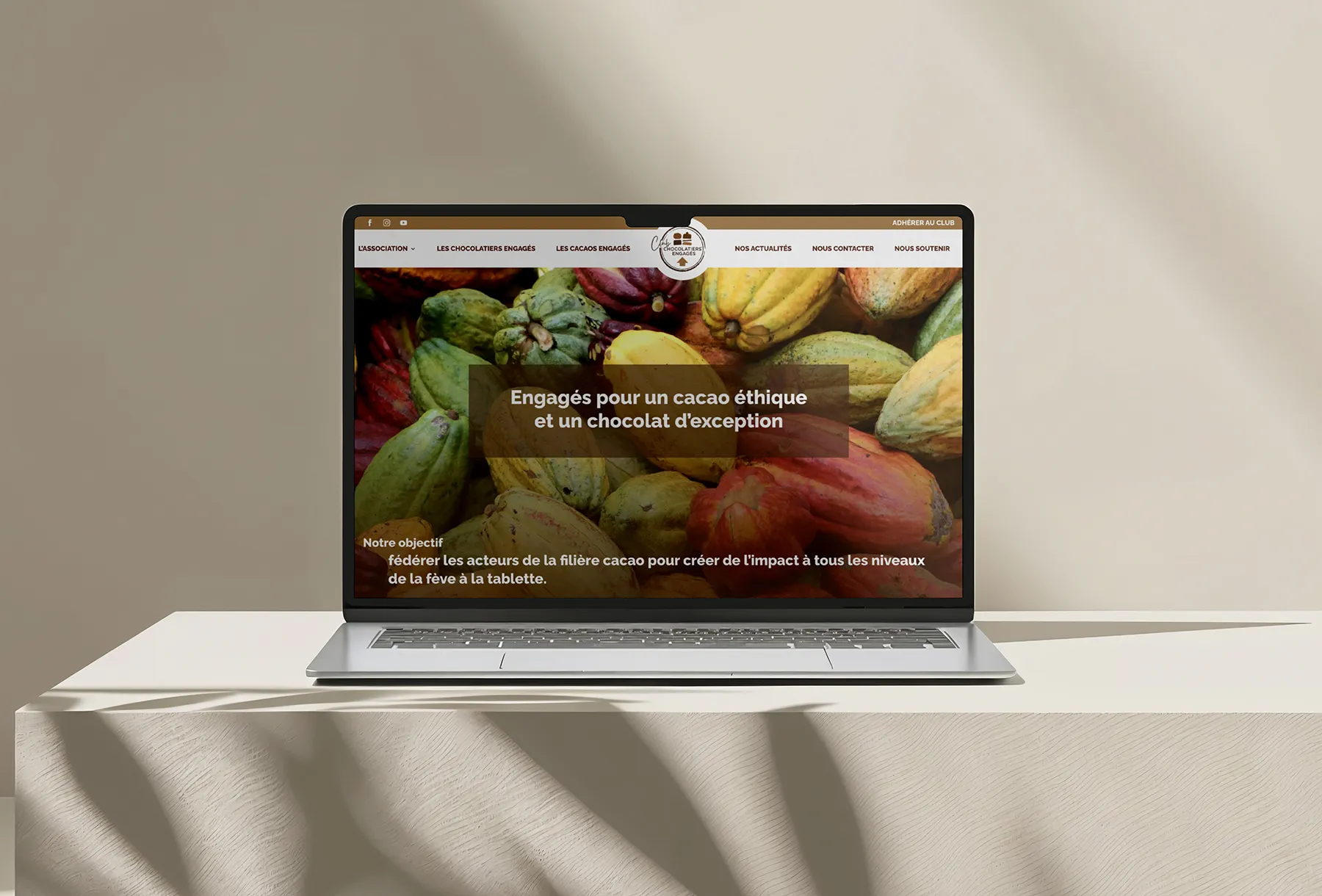 Photo d'illustration du site du club des chocolatiers engagés