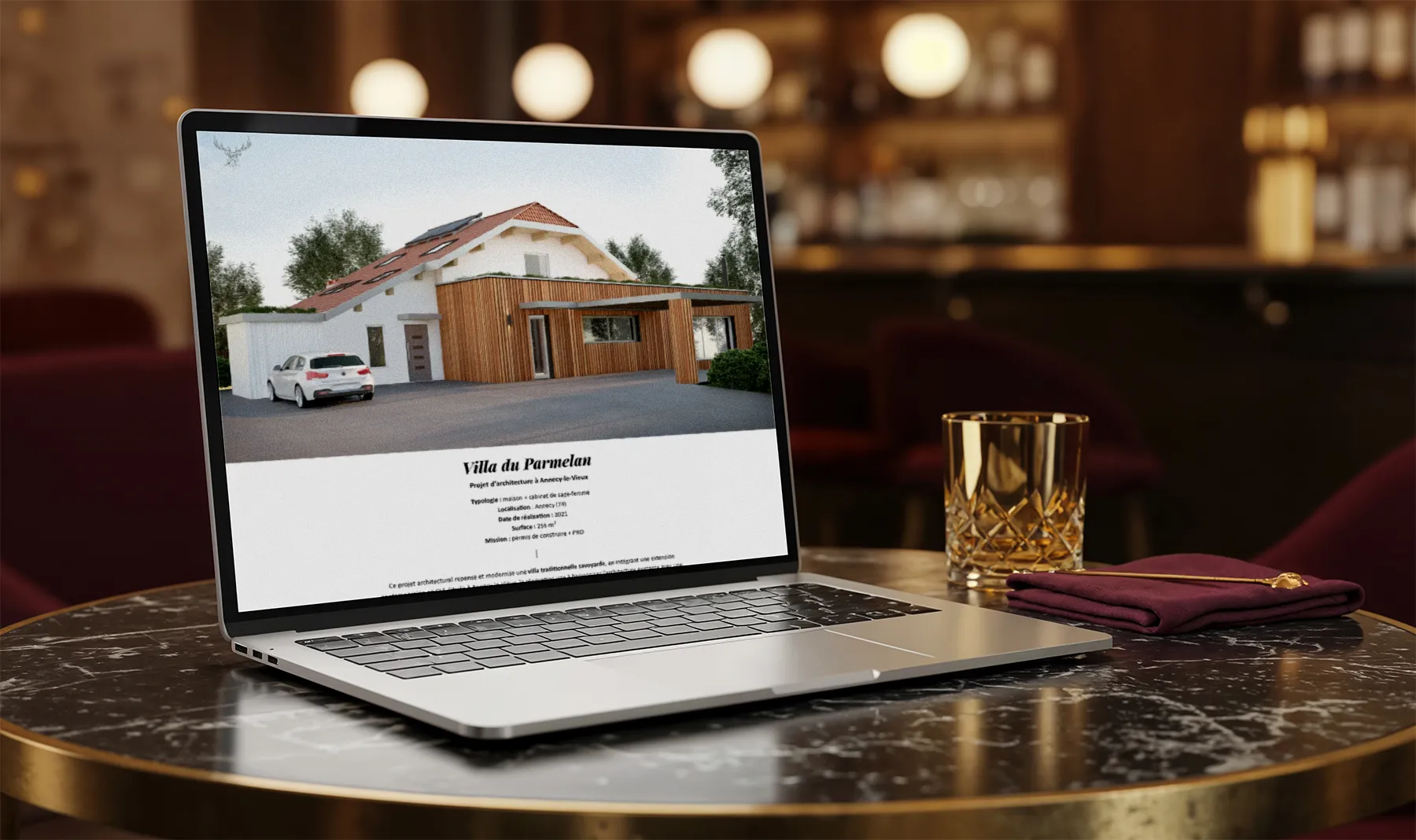 Photo d'illustration du site Real Dear Architecte, site WordPress pour une architecte